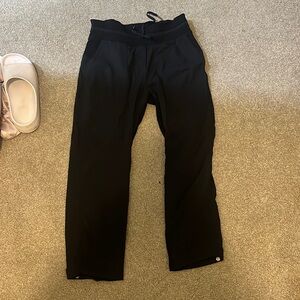 Studio Dance Pants, size 6, cropped dance pants from Lululemon in black